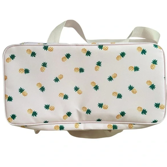 Kate Spade Pink Pineapple Insulated Cooler Bag - Picture 3 of 5